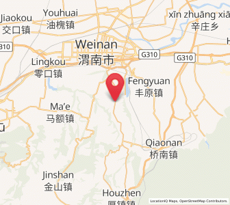 Map of Yancun, Shaanxi