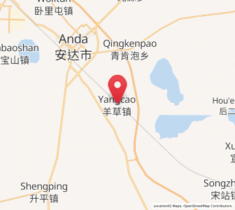Map of Yangcao, Heilongjiang