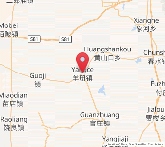 Map of Yangce, Henan