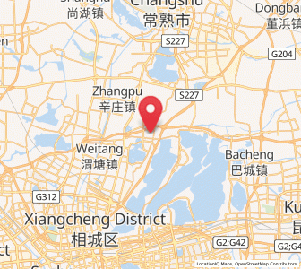 Map of Yangdenghu, Jiangsu