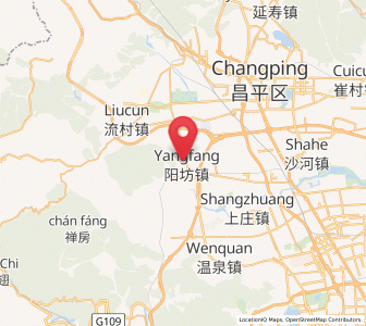Map of Yangfang, Beijing