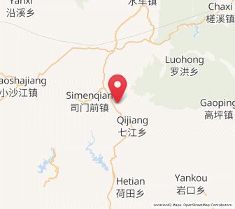 Map of Yanggu’ao, Hunan