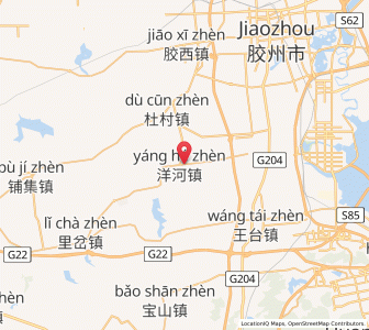 Map of Yanghe, Shandong