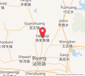 Map of Yangjiaji, Henan