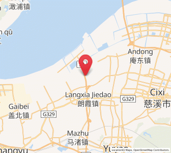 Map of Yangjialusanqiu, Zhejiang