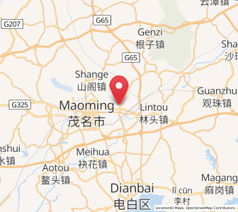 Map of Yangjiao, Guangdong