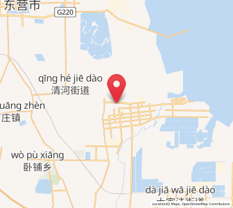 Map of Yangkou, Shandong