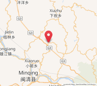Map of Yangli, Fujian