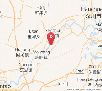 Map of Yanglingou, Hubei