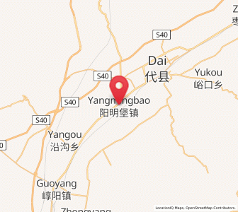 Map of Yangmingbu, Shanxi