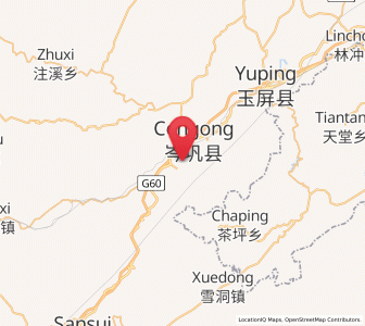 Map of Yangping, Guizhou