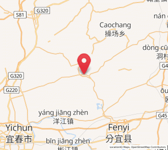 Map of Yangqiao, Jiangxi