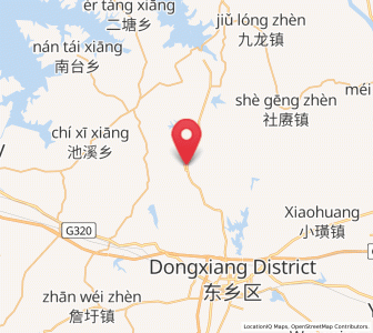 Map of Yangqiaodian, Jiangxi