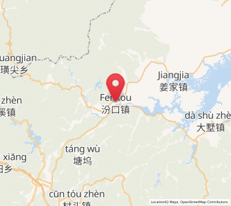 Map of Yangqitan, Zhejiang