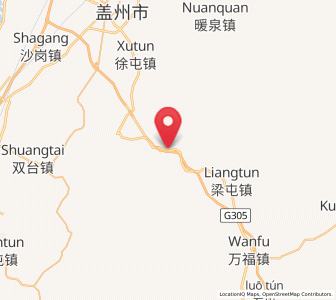 Map of Yangshufang, Liaoning