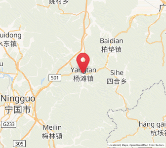Map of Yangtan, Anhui