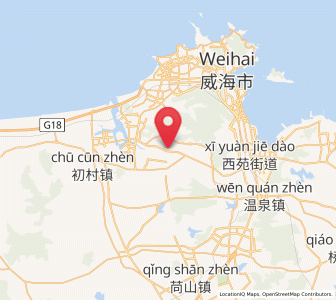 Map of Yangting, Shandong