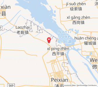 Map of Yangtun, Jiangsu