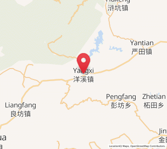 Map of Yangxi, Jiangxi