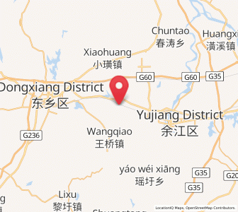 Map of Yangxi, Jiangxi