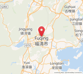 Map of Yangxia, Fujian