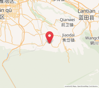 Map of Yangzhuang, Shaanxi