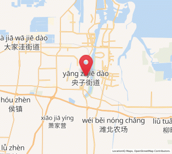 Map of Yangzi, Shandong