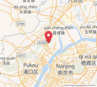 Map of Yanjiang, Jiangsu