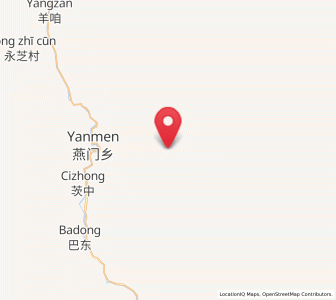 Map of Yanmen, Yunnan