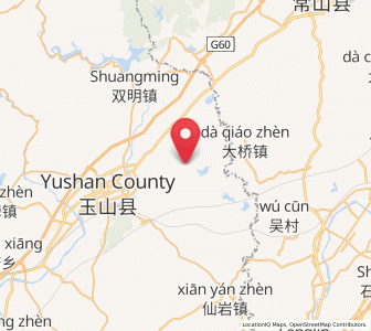 Map of Yanrui, Jiangxi