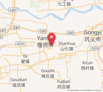 Map of Yanshi Chengguanzhen, Henan