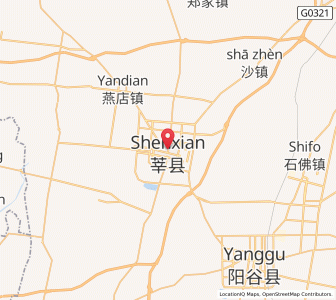 Map of Yanta, Shandong