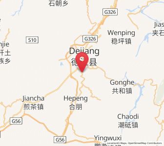 Map of Yantang, Guizhou