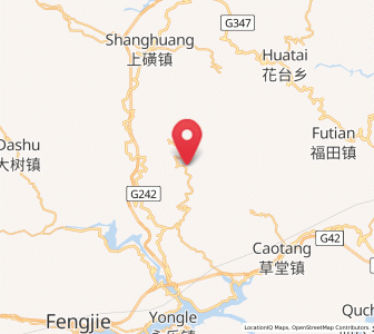 Map of Yanwan, Chongqing
