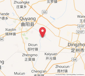 Map of Yanzhao, Hebei