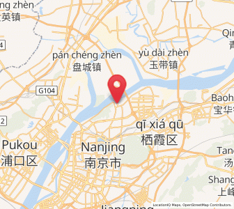 Map of Yanziji, Jiangsu