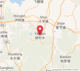 Map of Yaocun, Anhui