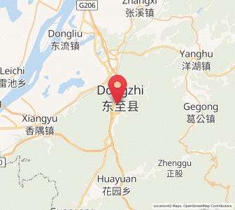 Map of Yaodu, Anhui