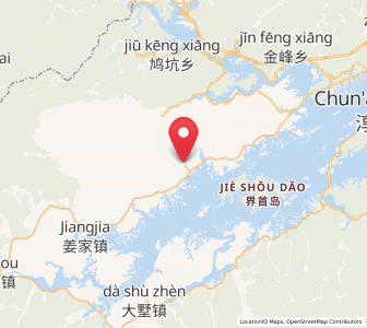 Map of Yaojia, Zhejiang