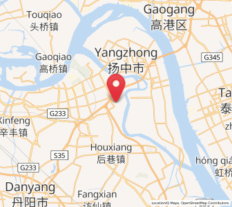 Map of Yaoqiao, Jiangsu