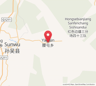 Map of Yaotun, Heilongjiang