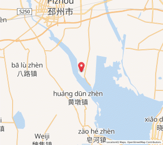 Map of Yaowan, Jiangsu