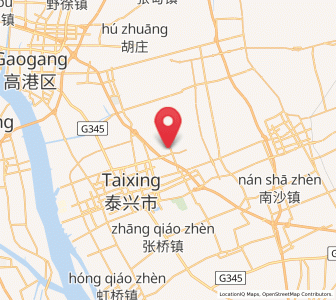 Map of Yaowang, Jiangsu