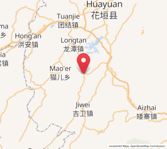 Map of Yaqiao, Hunan