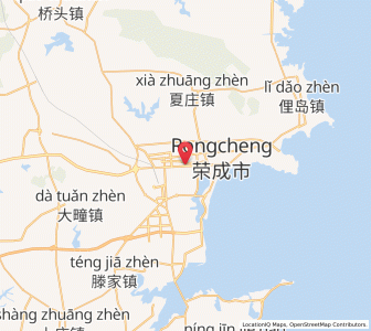 Map of Yatou, Shandong