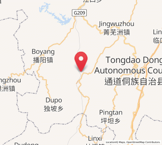 Map of Yatunpu, Hunan