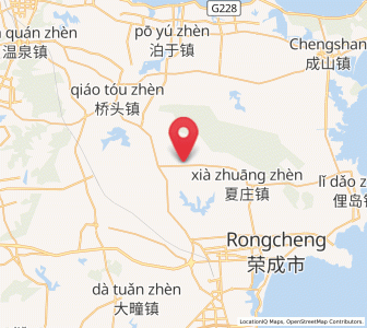 Map of Yaxi, Shandong
