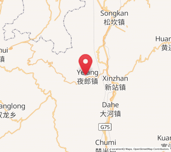 Map of Yelang, Guizhou