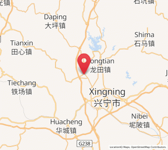 Map of Yetang, Guangdong