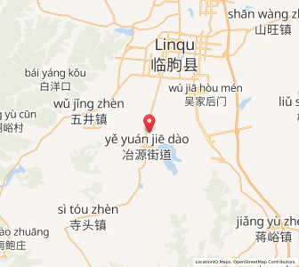 Map of Yeyuan, Shandong